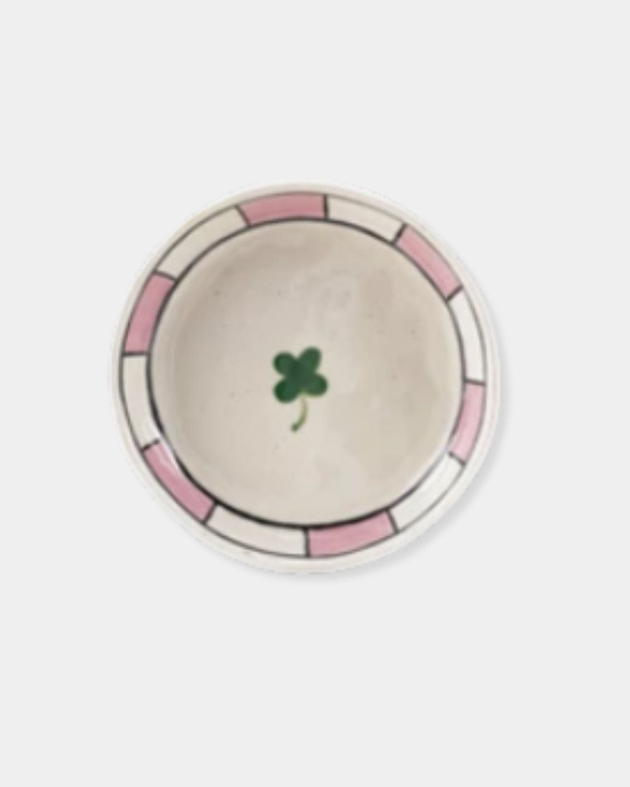 CLOVER CHECKERED DISH | Stonewaters