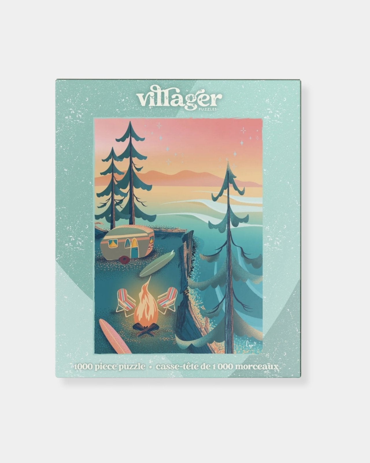 COASTAL CAMPING - 1000 PIECE PUZZLE | Stonewaters