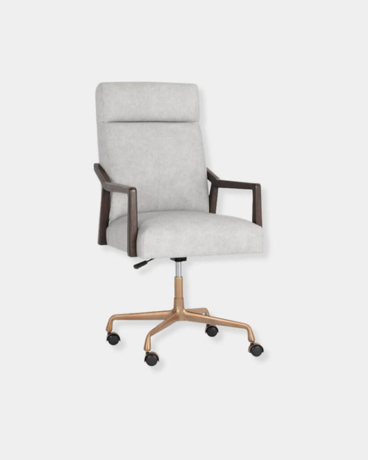 COLLIN OFFICE CHAIR - LIGHT GREY | Stonewaters