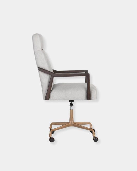 COLLIN OFFICE CHAIR - LIGHT GREY | Stonewaters