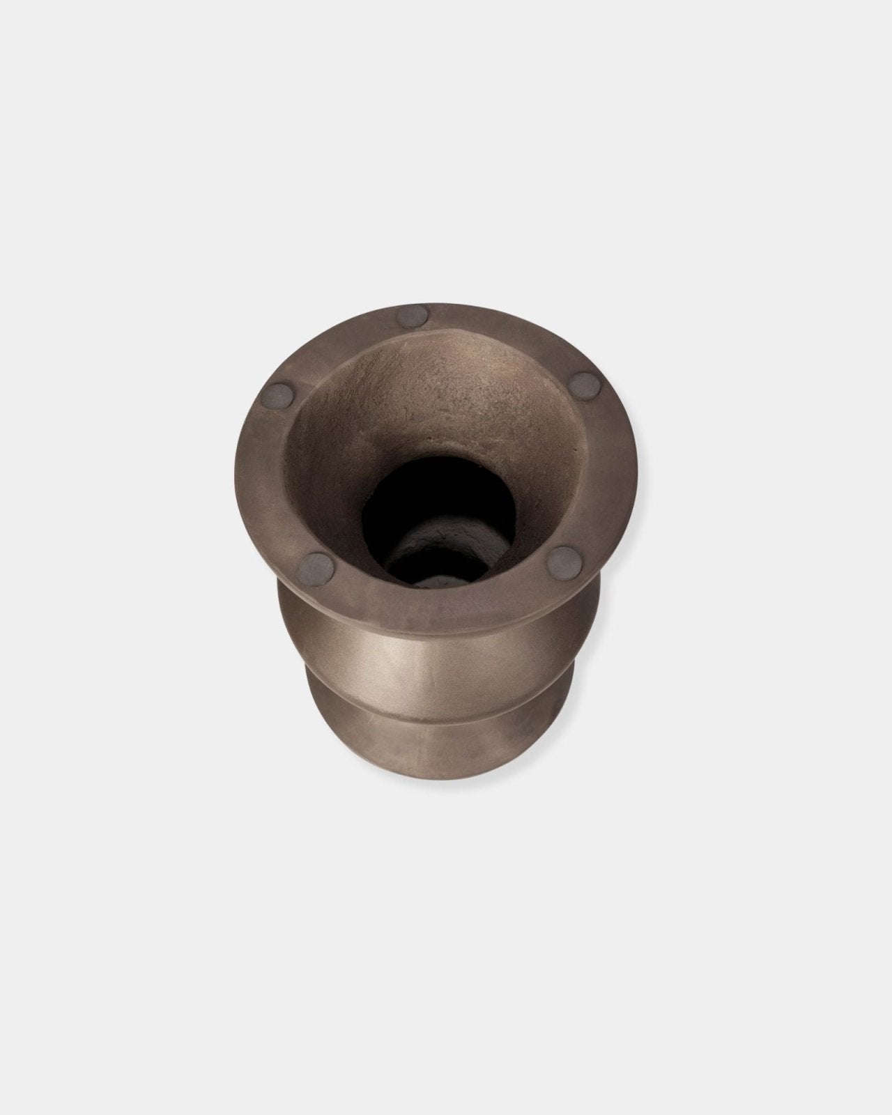 CONCRETE INVERTED SIDE TABLE - BRONZE | Stonewaters