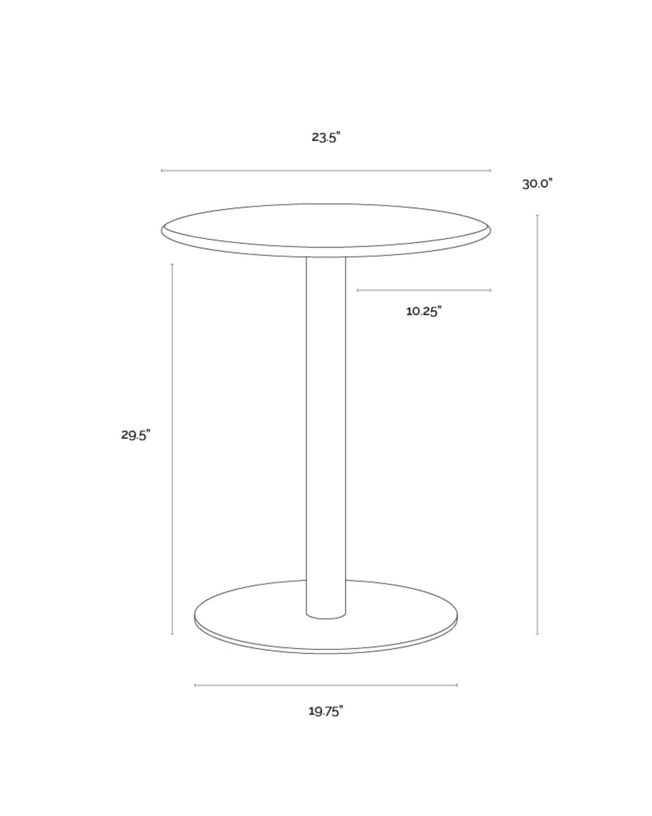 COSTELLO BISTRO TABLE | Stonewaters