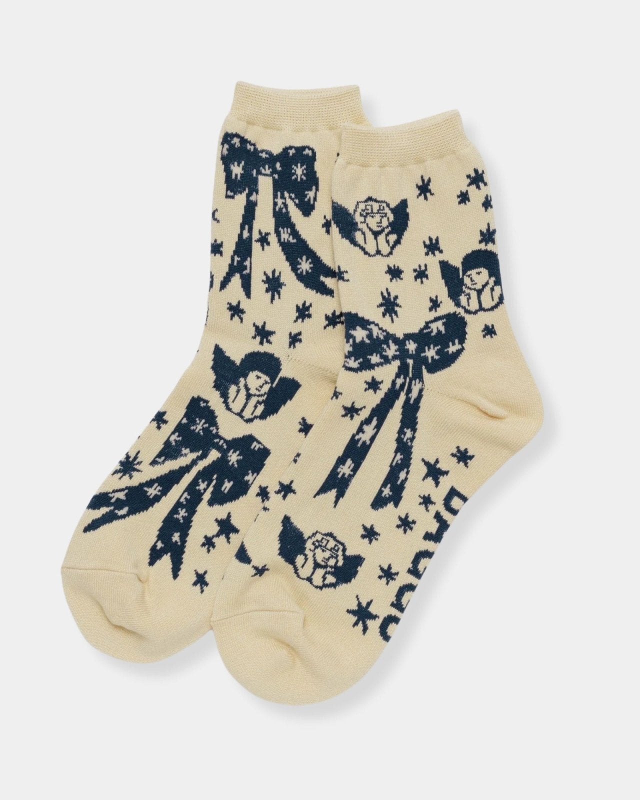 CREW SOCK - CHERUB BOWS | Stonewaters