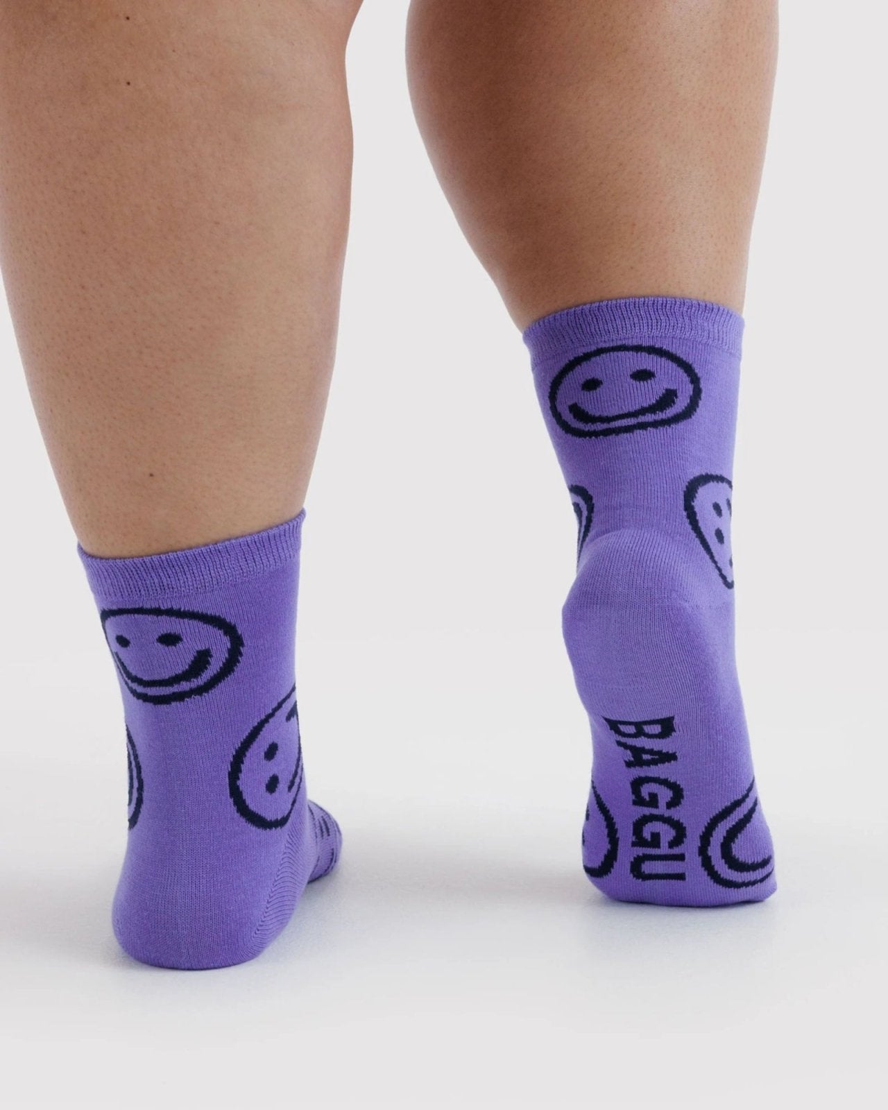 CREW SOCK - LAVENDER HAPPY | Stonewaters
