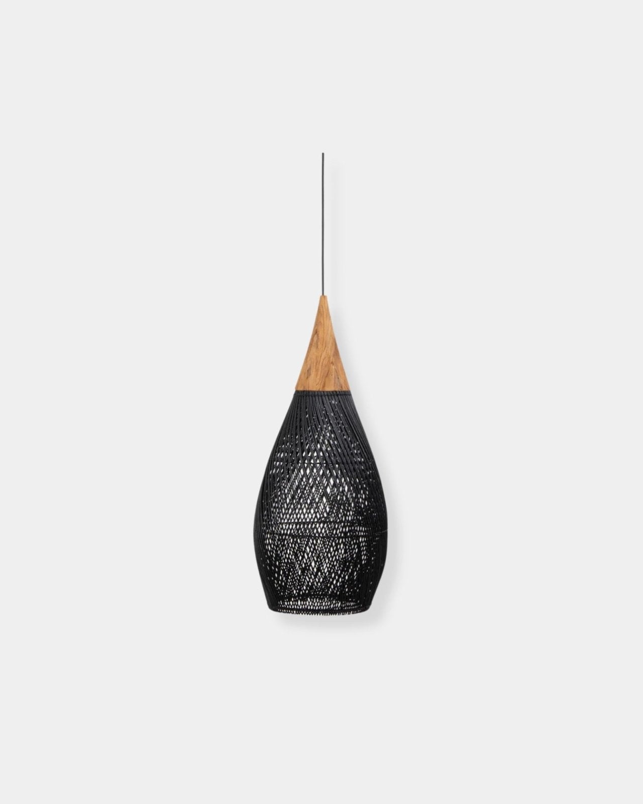 D-BODHI HORN PENDANT BLACK | Stonewaters