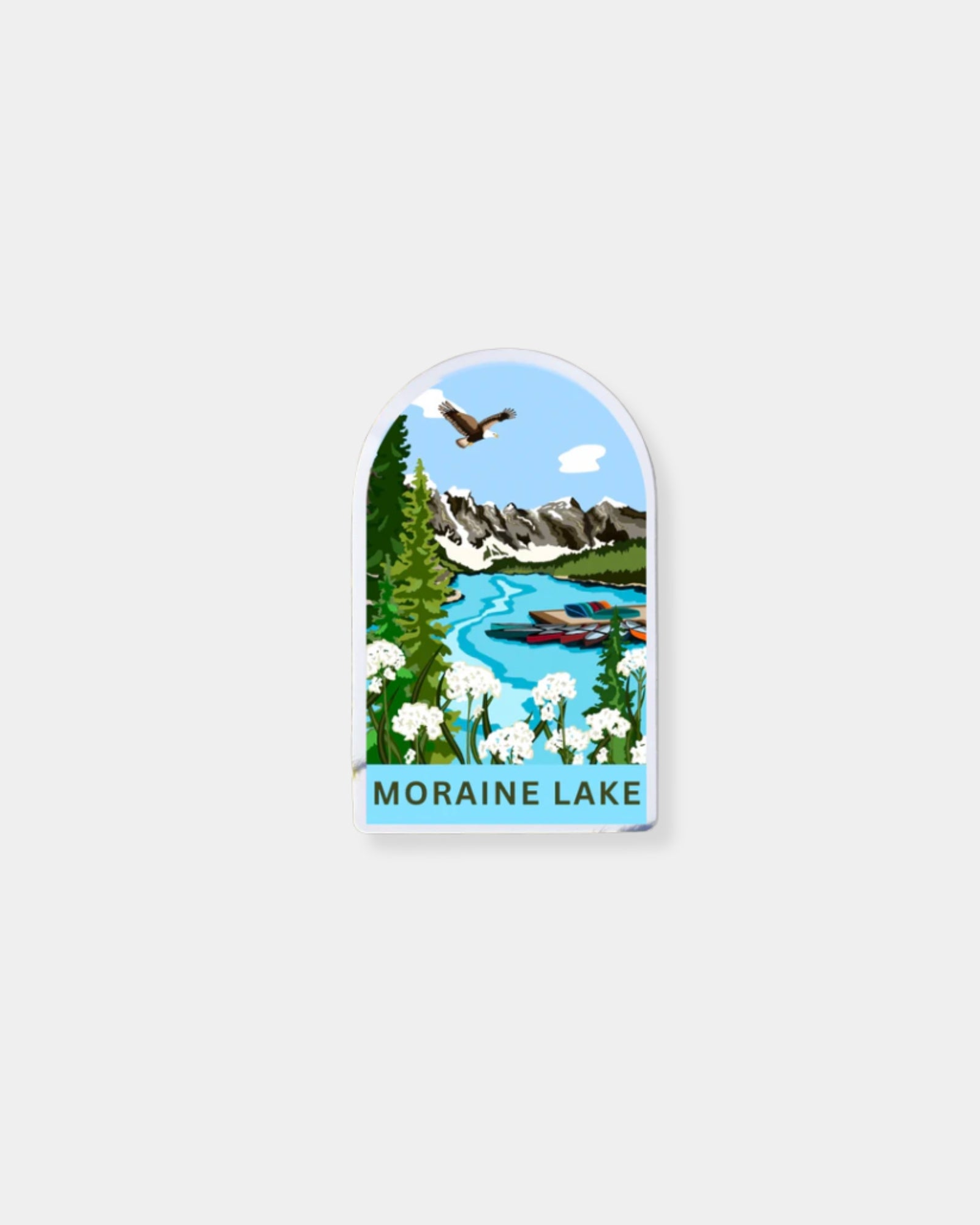 MORAINE LAKE - STICKER