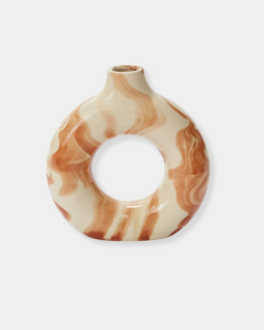 AUGURY VASE - BROWN