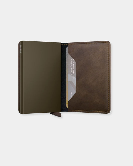 SLIMWALLET - VINTAGE OAK