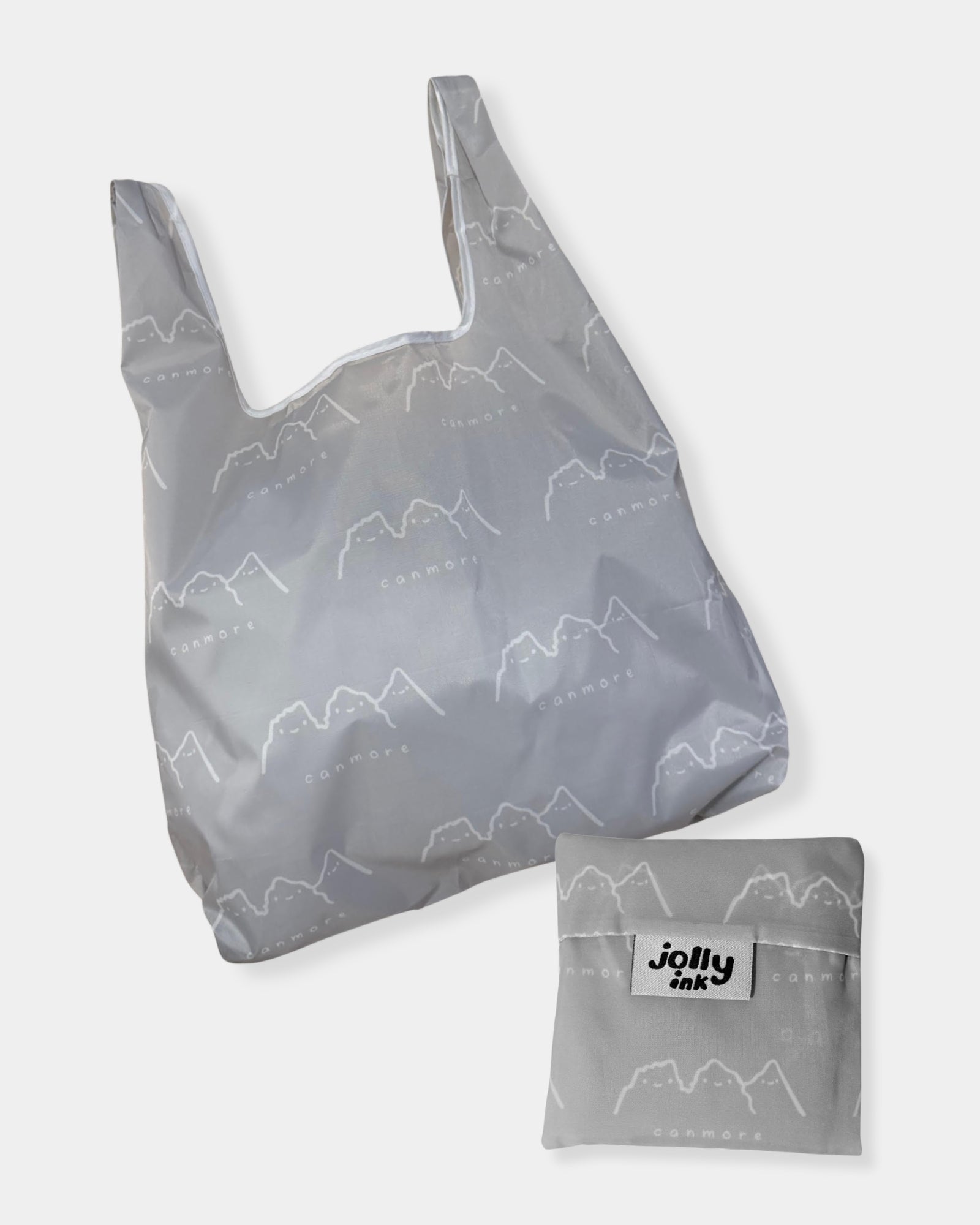 THREE SISTERS - REUSABLE BAG GREY