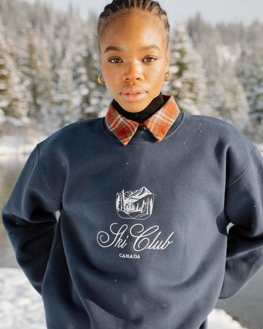 SKI CLUB SWEATSHIRT - UNISEX