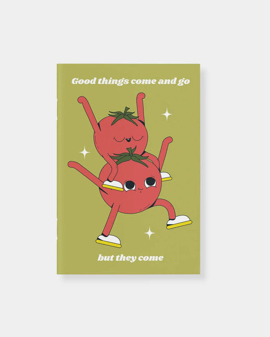 GOOD THINGS COME AND GO NOTEBOOK