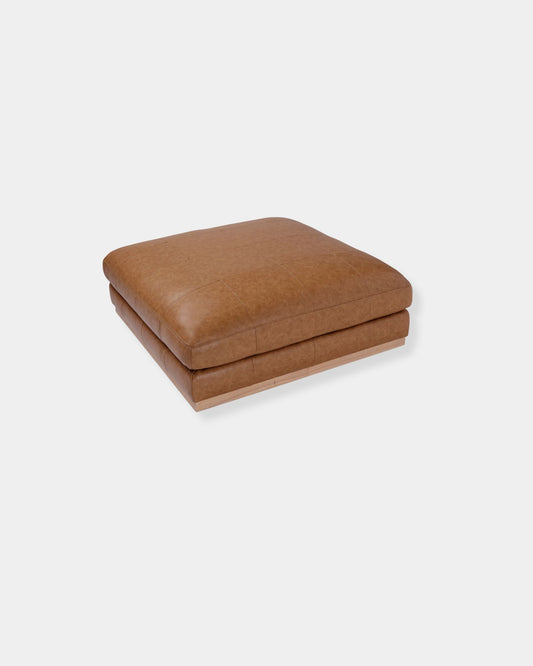WELLS OTTOMAN - INGENUITY CAMEL