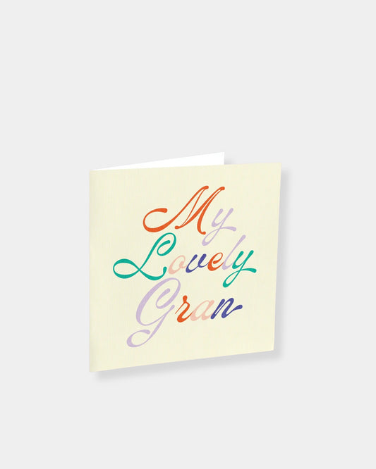 LOVELY GRAN - CARD