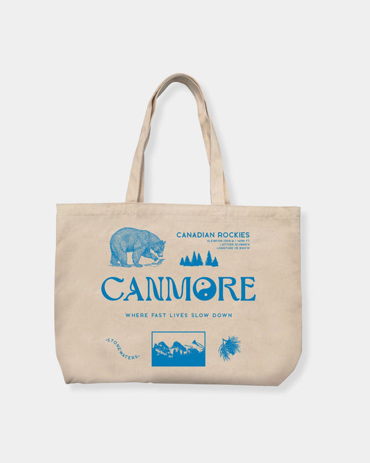 CANMORE BLUE - TOTE BAG