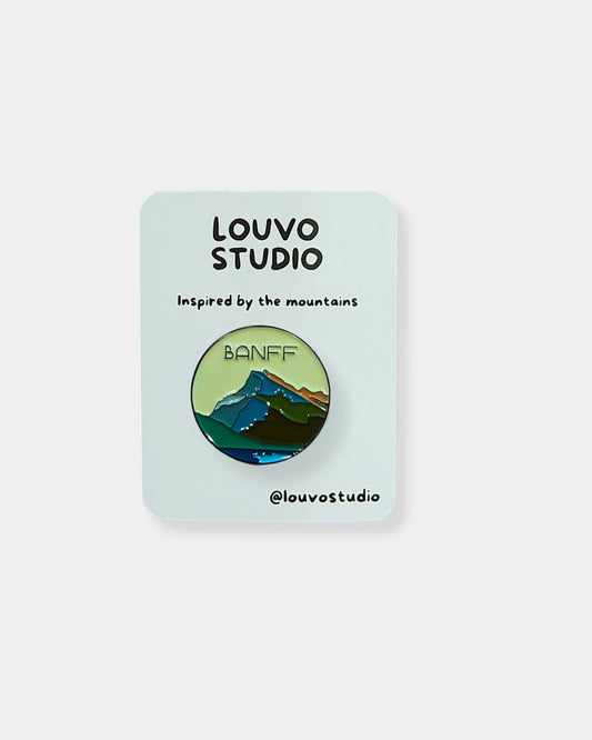 BANFF ENAMEL PIN