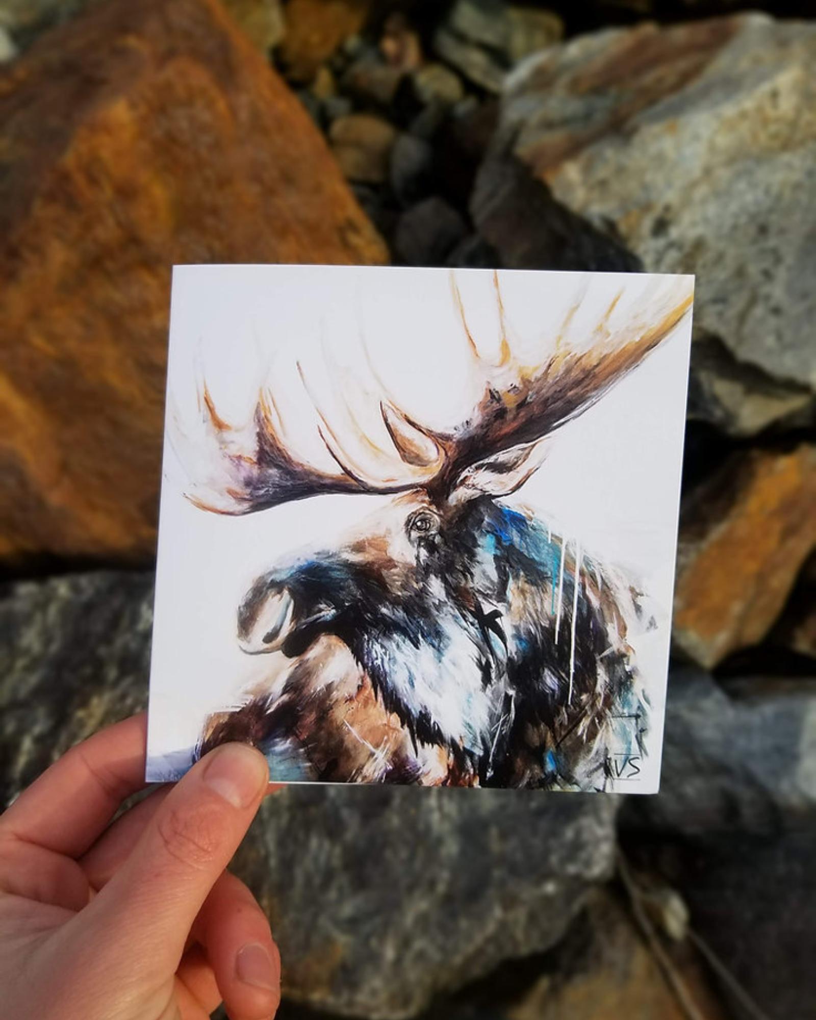 MAJESTIC MOOSE - CARD