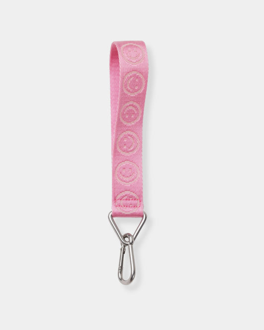 LOGO KEYCHAIN - PINK HAPPY