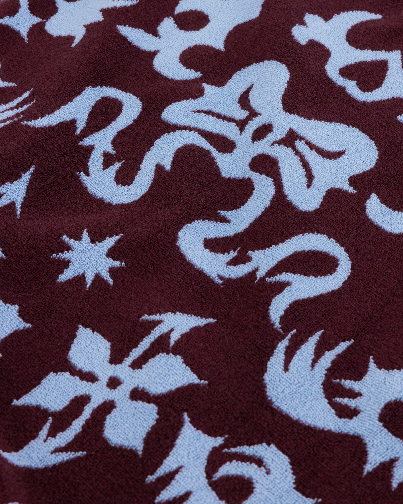 BATH TOWEL - WESTERN CUT-OUTS