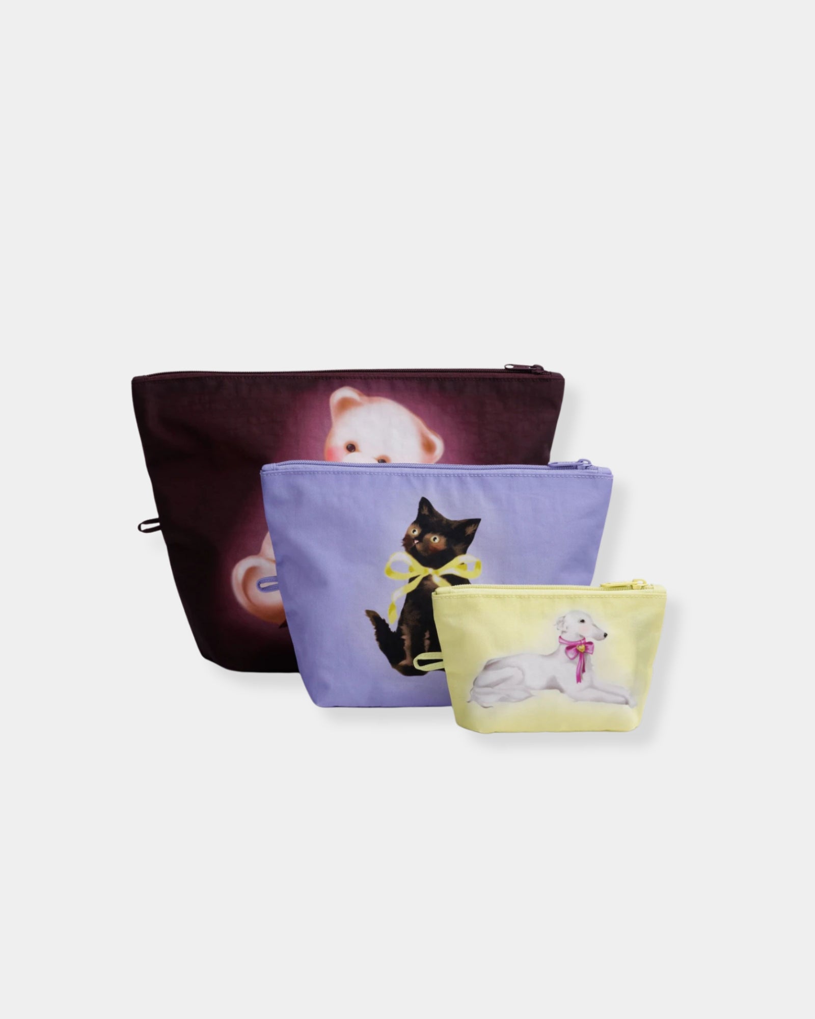 GO POUCH SET - FANCY ANIMALS
