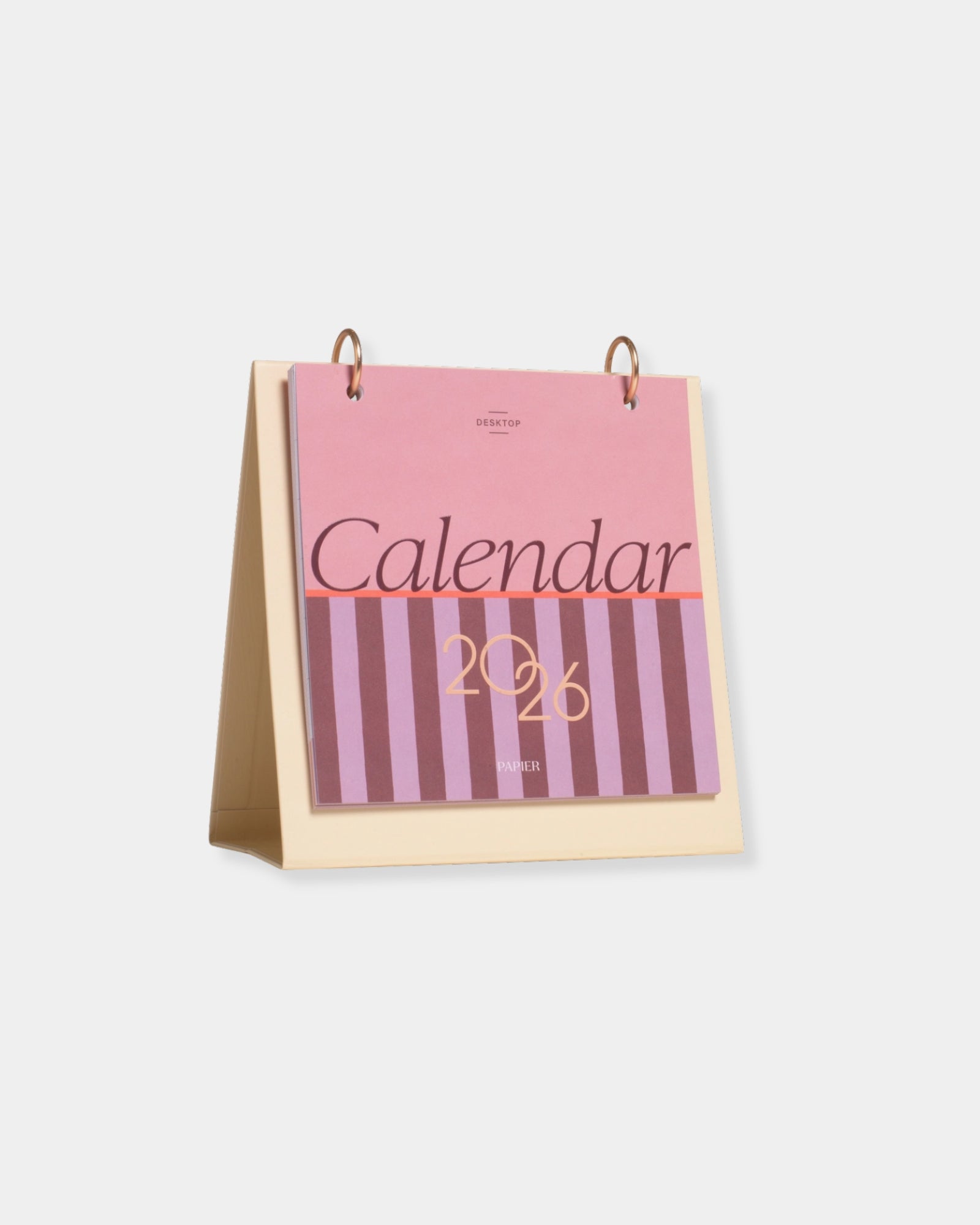 MODERN TYPE - 2026 DESK CALENDAR