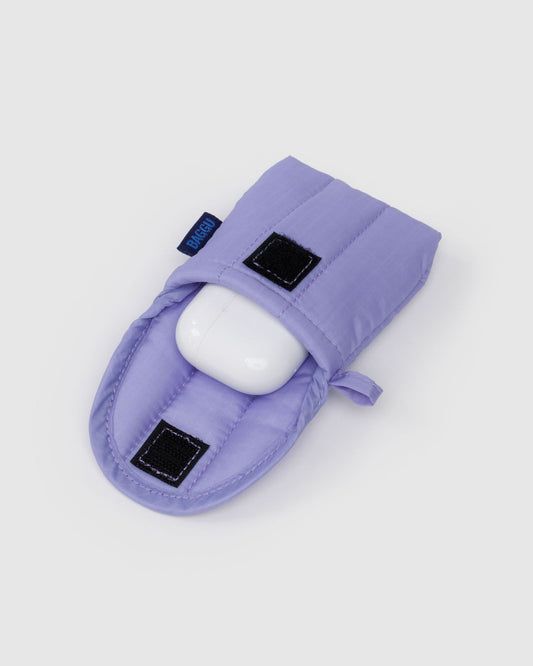 PUFFY EARBUDS CASE - WISTERIA