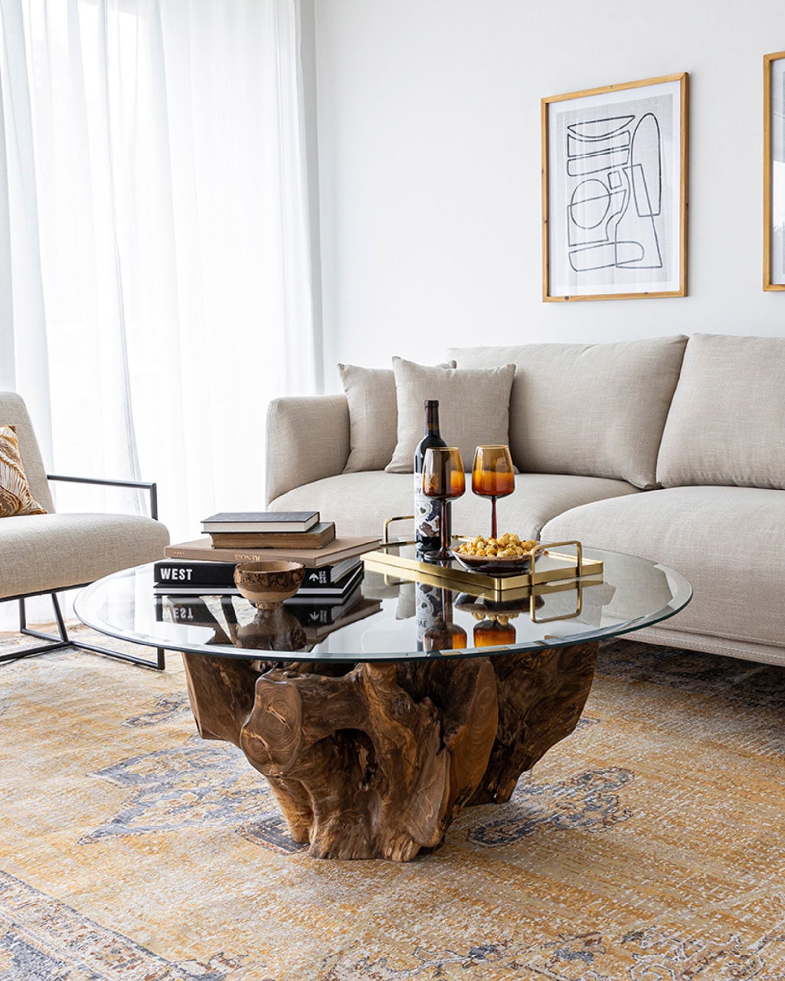 NATURA ROOT COFFEE TABLE