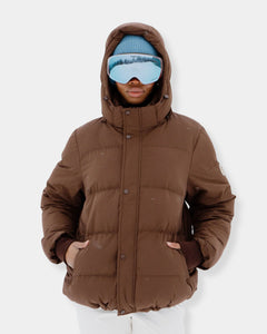 NORDIC JACKET - COFFEE BEAN