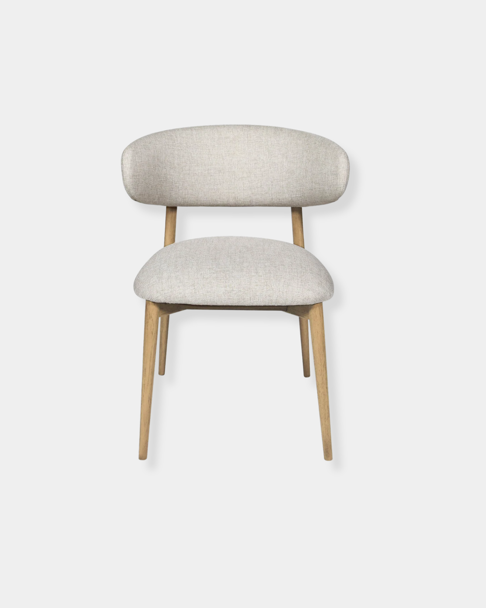 MILO CHAIR VANILLA TWEED - SET OF 2