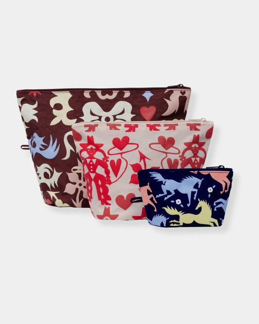 LARGE GO POUCH - WESTERN CUT-OUTS