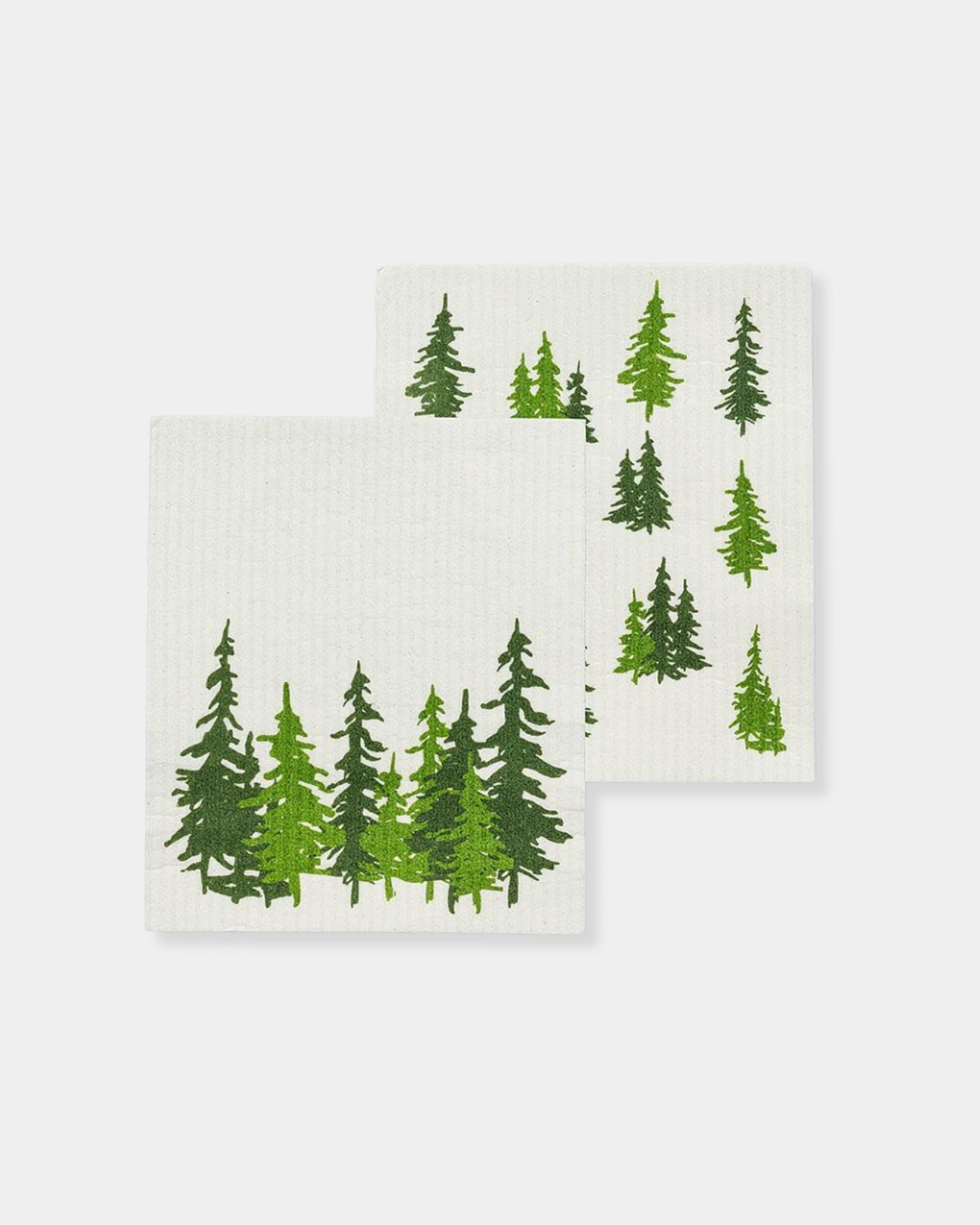 EVERGREEN FOREST - DISHCLOTH SET OF 2