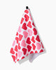 BLUSHING HEARTS - TEA TOWEL