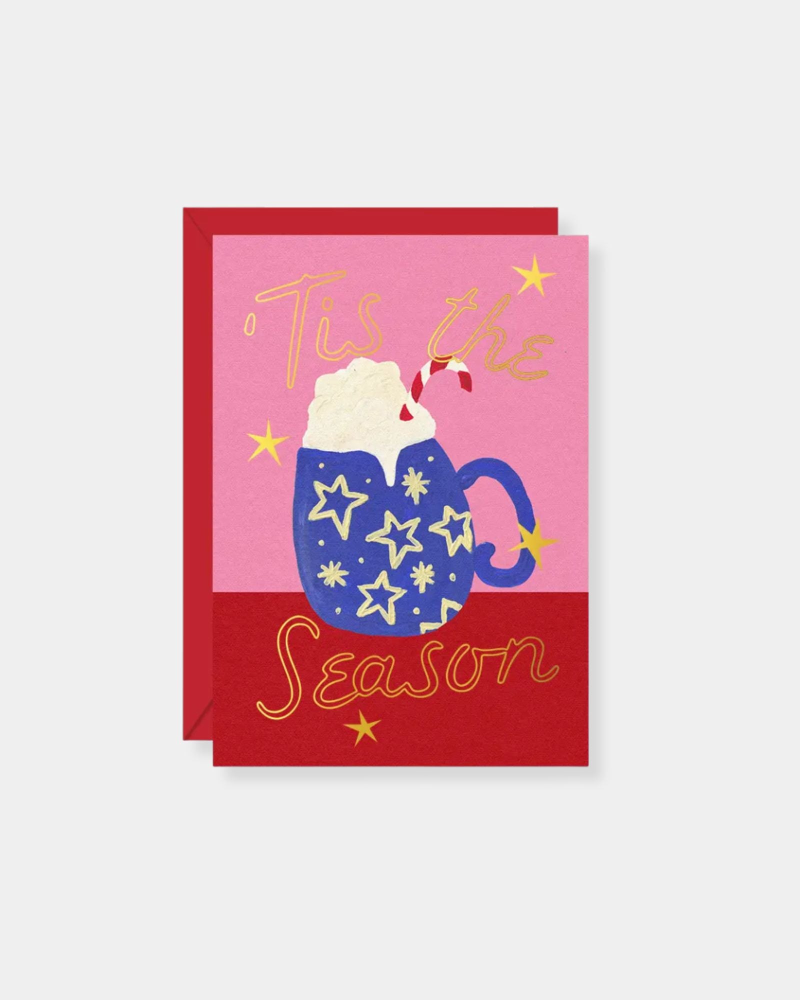 TIS THE SEASON HOT CHOCOLATE - CARD