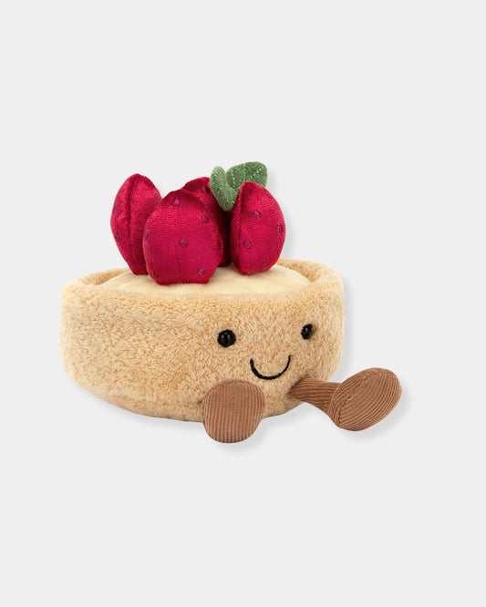 AMUSEABLE FLEURETTE TARTE AUX FRAISES - PLUSH TOY