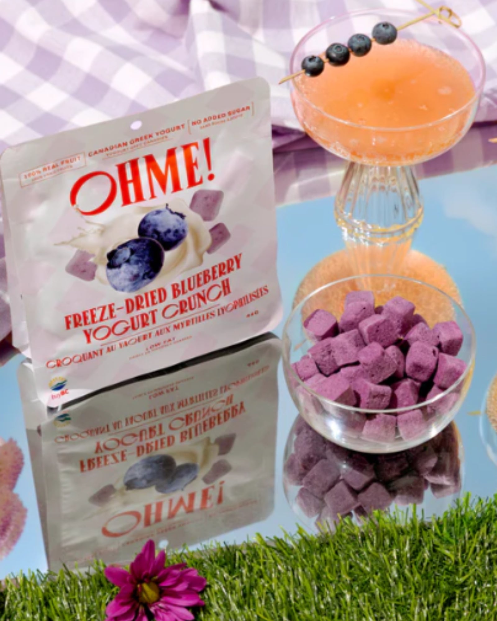 FREEZE DRIED BLUEBERRY YOGURT CRUNCH