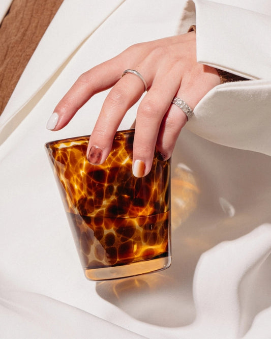 HANDMADE RETRO TORTOISE GLASS