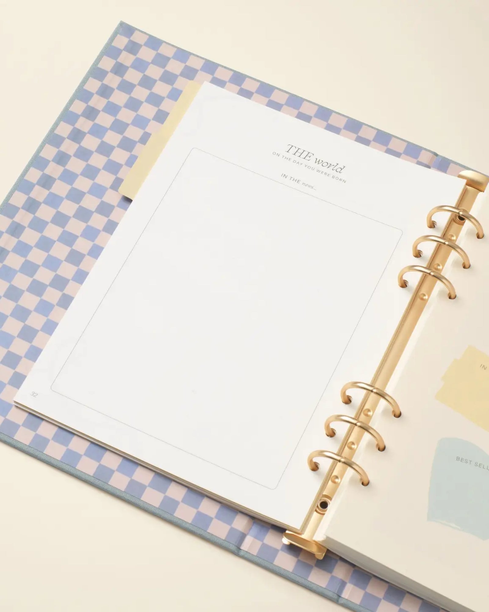 BABY BINDER-FOLIO - FIRST MEMORIES & MILESTONES
