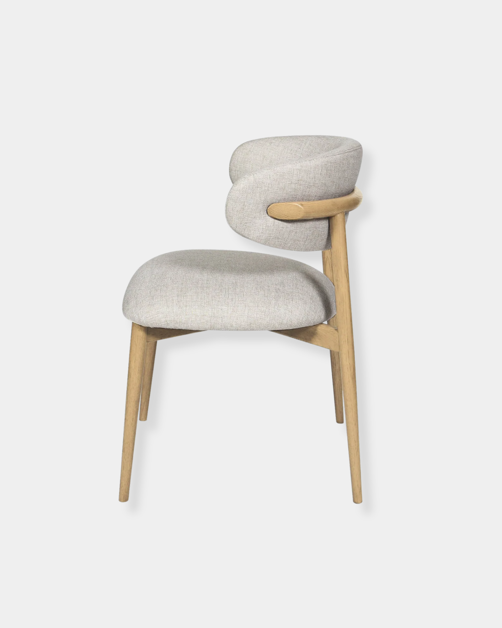 MILO CHAIR VANILLA TWEED - SET OF 2