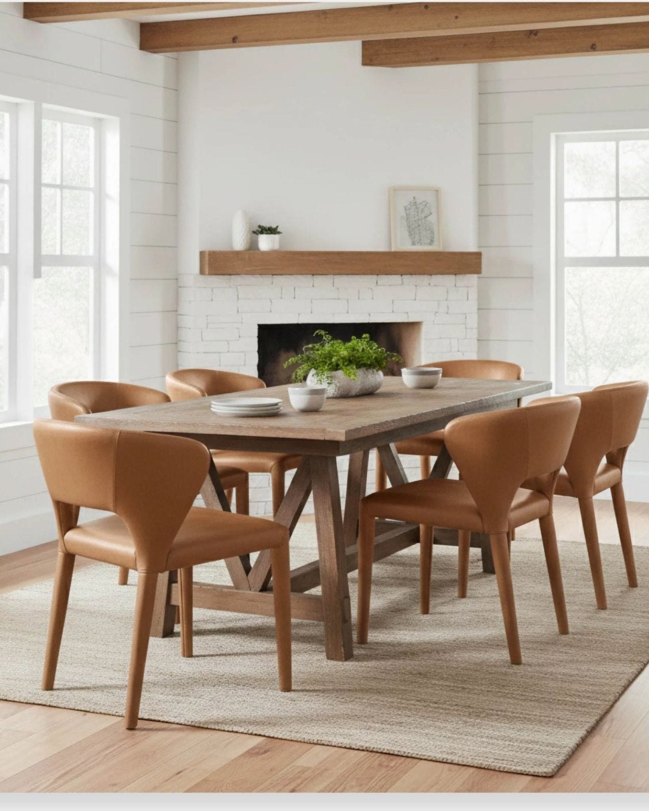 DAKOTA CHAIR TAN - SET OF 2 | Stonewaters