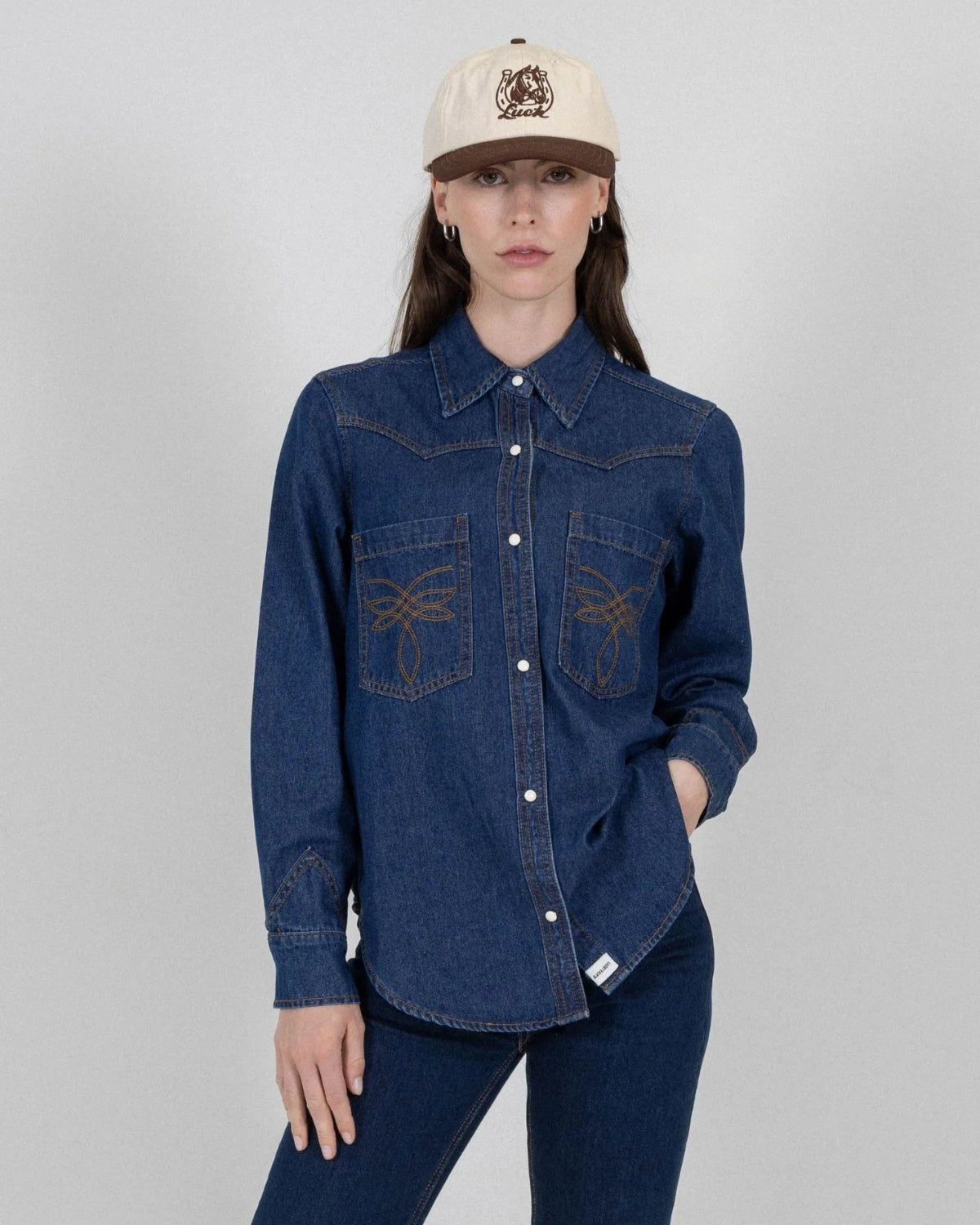 DAKOTA SHIRT - DARK BLUE | Stonewaters