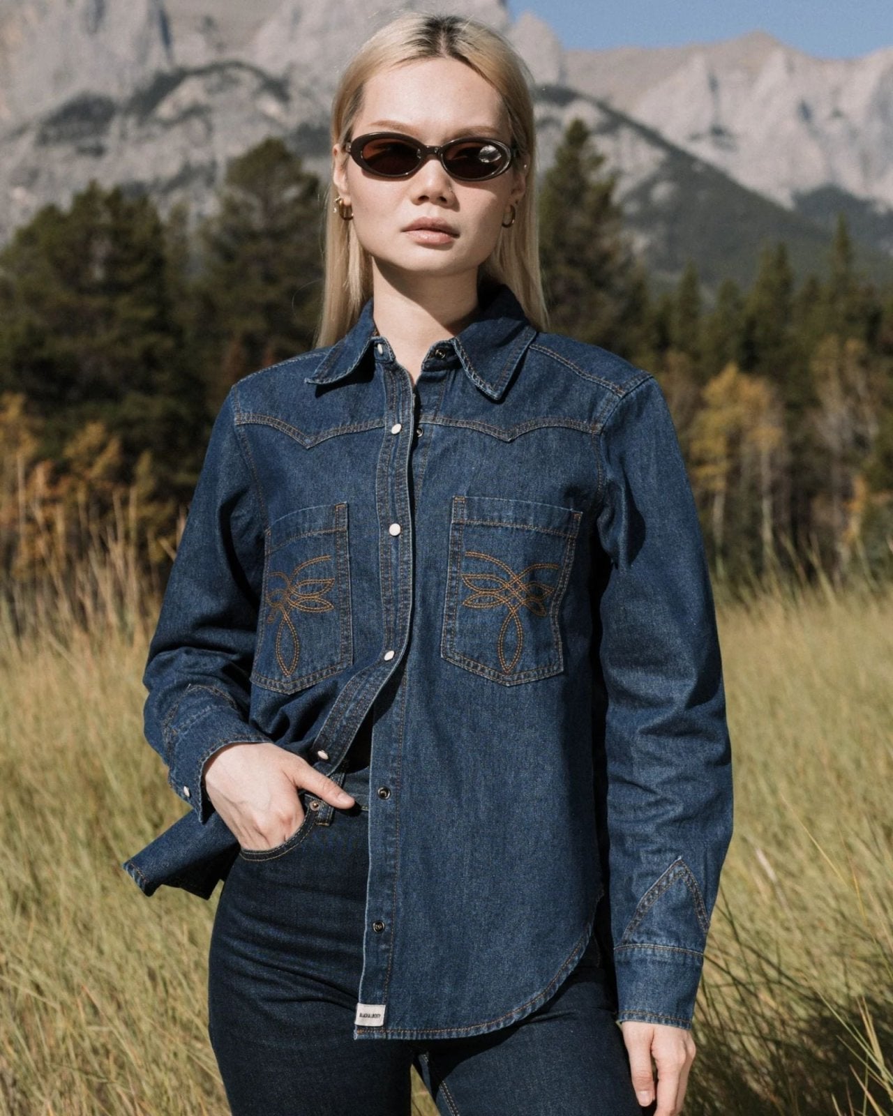DAKOTA SHIRT - DARK BLUE | Stonewaters