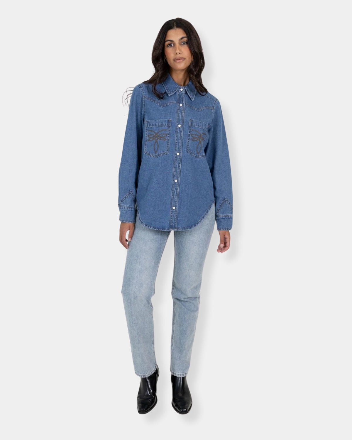 DAKOTA SHIRT - LIGHT BLUE | Stonewaters