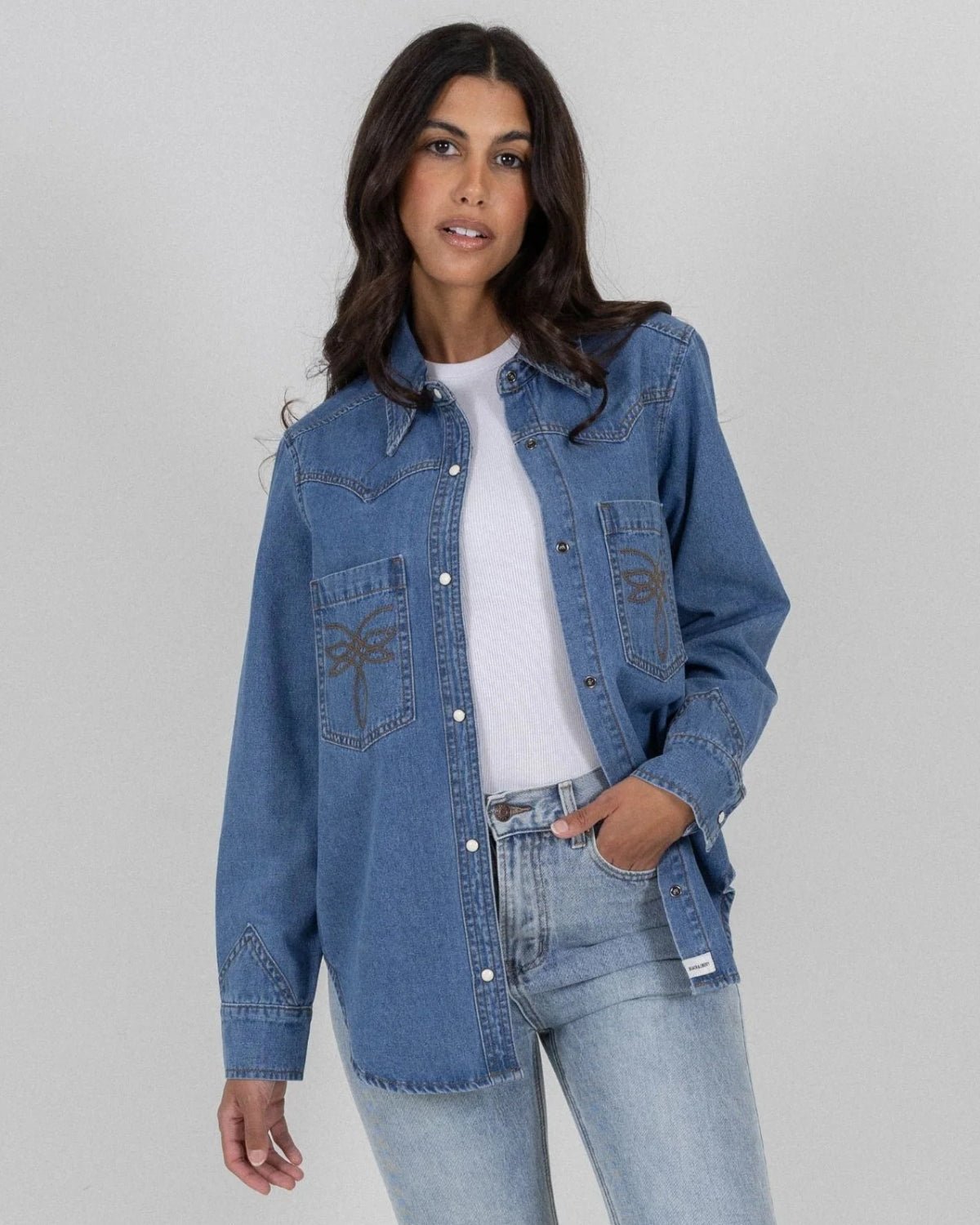 DAKOTA SHIRT - LIGHT BLUE | Stonewaters