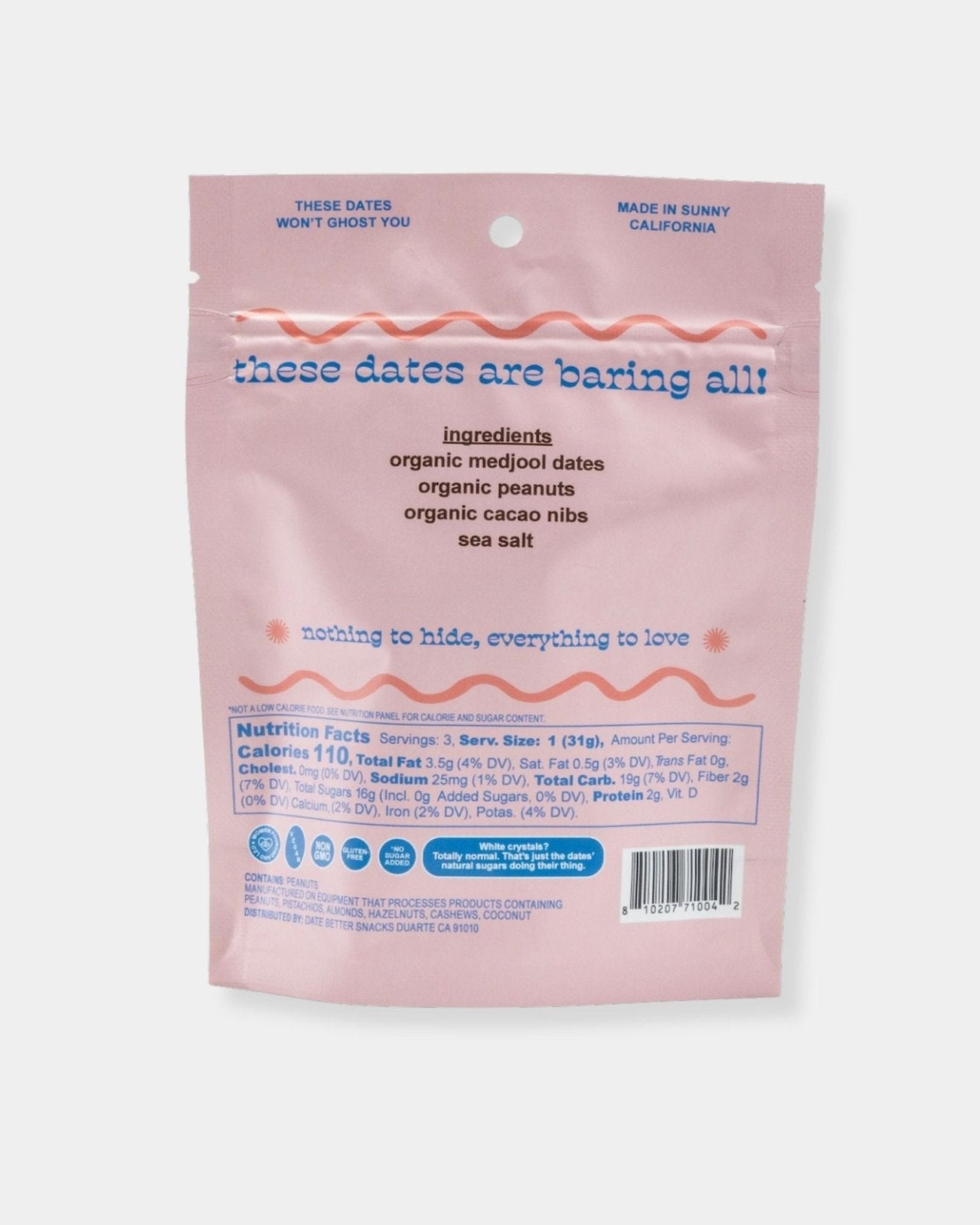 DATE BETTER - PEANUT BUTTER CRUNCH | Stonewaters