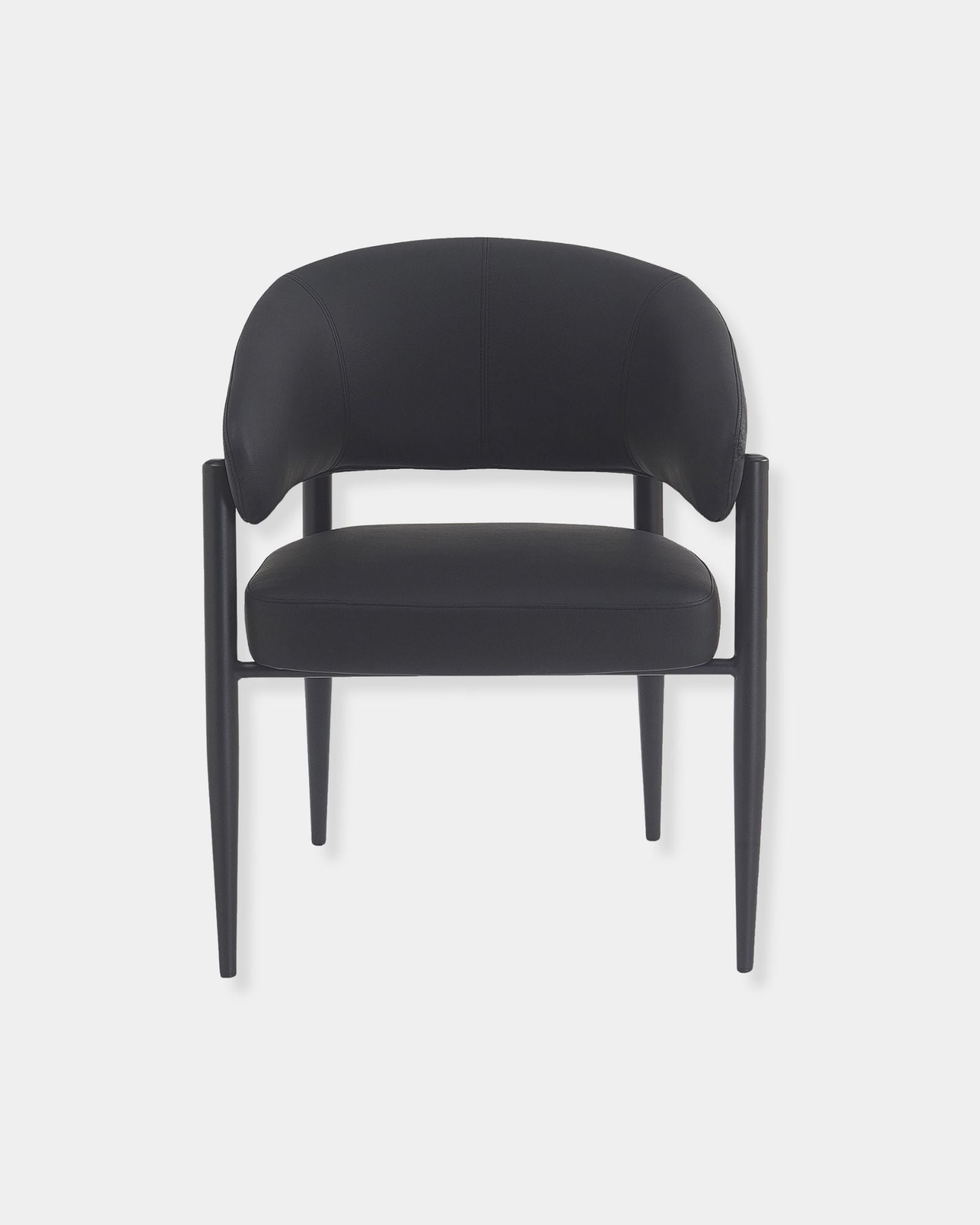 BRONSON CHAIR SET OF 2 - BLACK