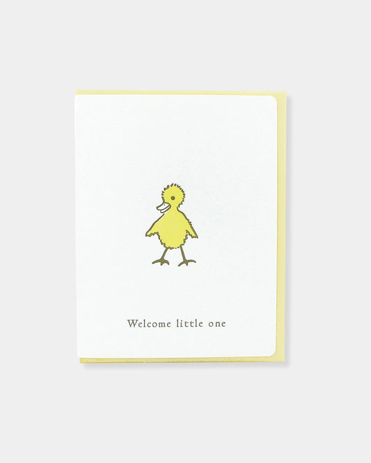 WELCOME LITTLE ONE - CARD