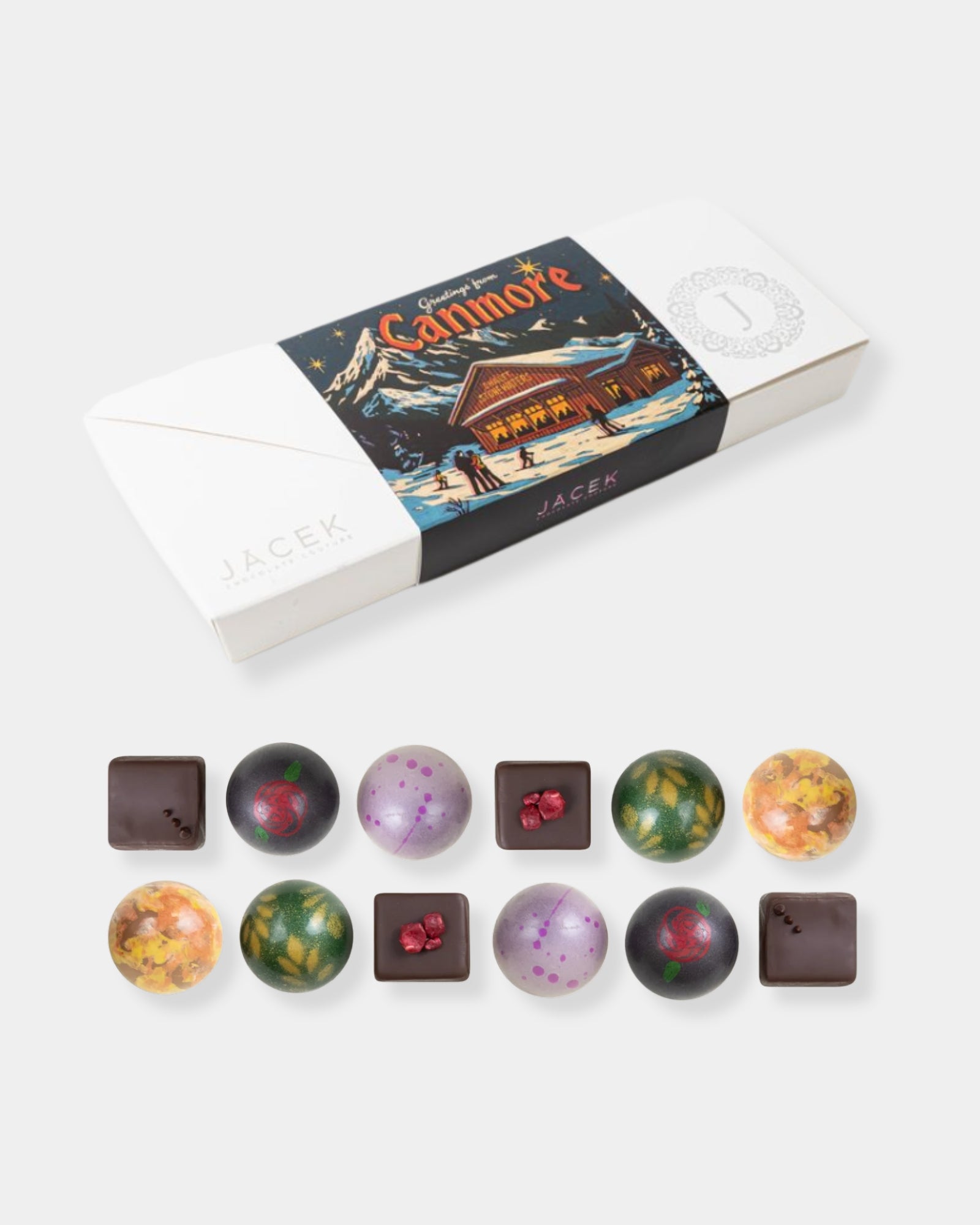 GREETINGS FROM CANMORE 12 PIECE BOX