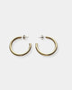 JANE LARGE GOLD HOOP - EARRINGS