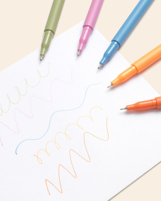 QUINTET FINELINERS - HIGH ENERGY SET OF 5