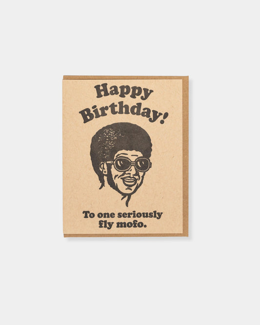 FLY BIRTHDAY CARD