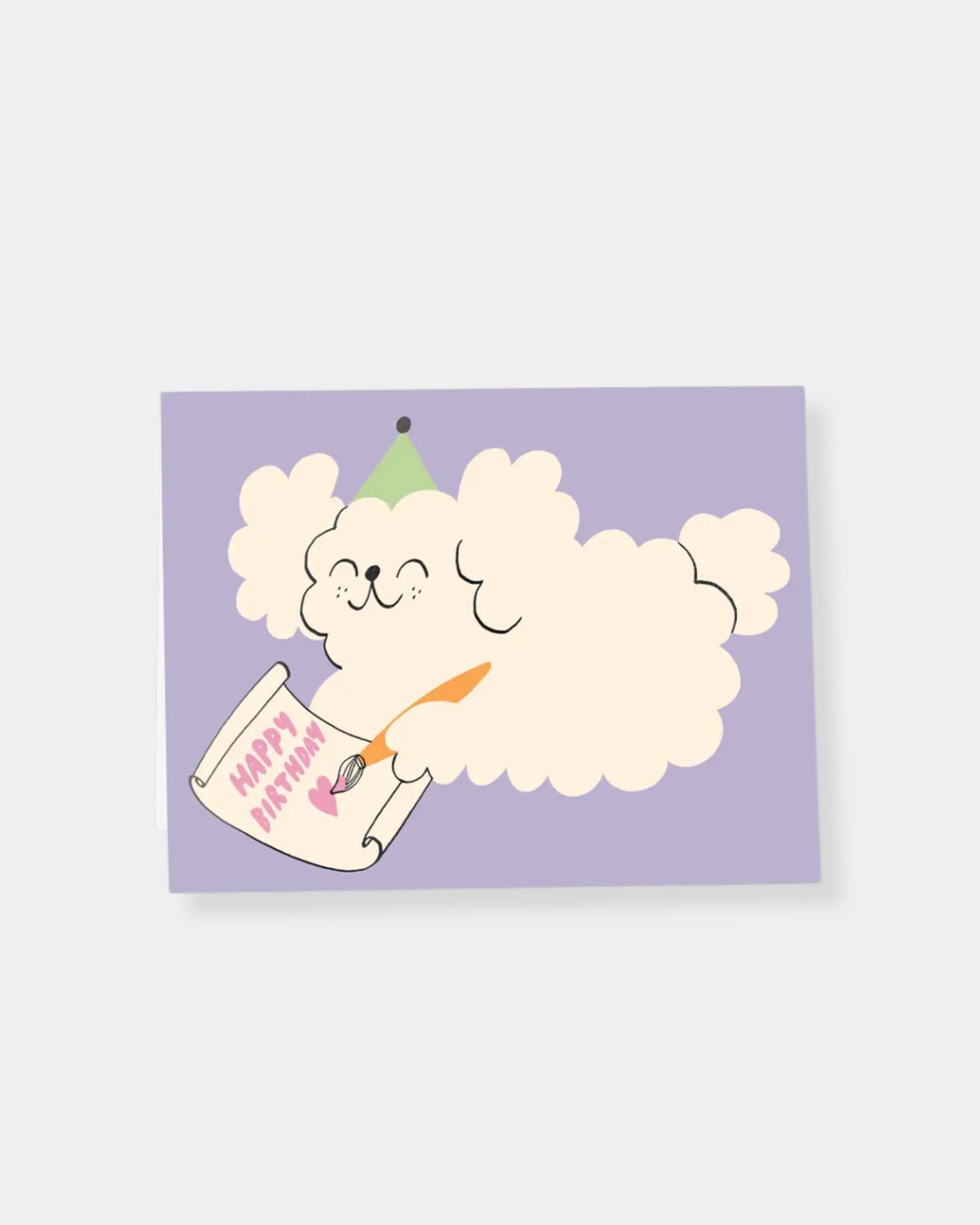 HAPPY BIRTHDAY PAINTING - CARD